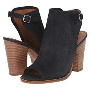 Lucky Brand - Lisza Peep Toe Bootie (Sz 10)